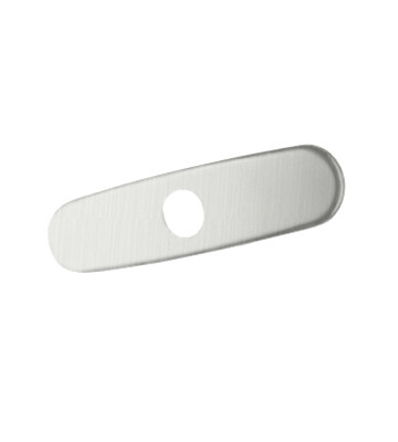 Image of Grohe 10" Euro Escutcheon - 07552 - Stainless Steel