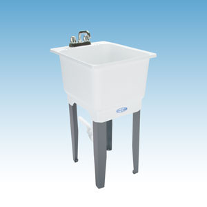 Image of Mustee 18" x 23" Laundry Tub Single - 12K