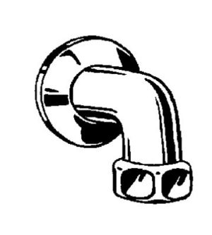 Image of Grohe outlet elbow                             - 12436000