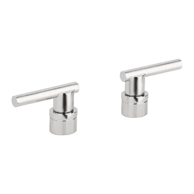 Image of Grohe Atrio Lever Handles -18034 - Brushed Nickel