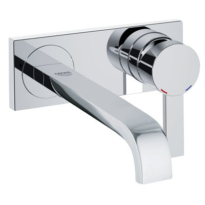 Image of Grohe Allure 2 Hole Wall Mount Vessel Trim - 19387 - StarLight Chrome