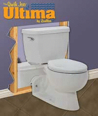 Image of Zoeller Qwik Jon Ultima Toilet Sewage Removal System - 202