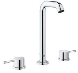 Image of Grohe Essence Wideset Lavatory Faucet - 20431 - StarLight Chrome