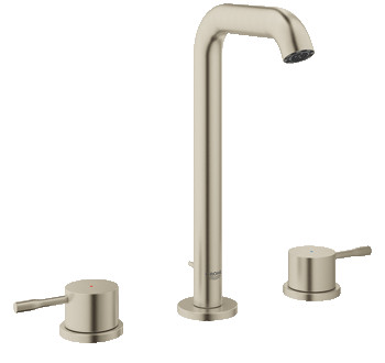 Image of Grohe Essence Wideset Lavatory Faucet - 20431 - Brushed Nickel