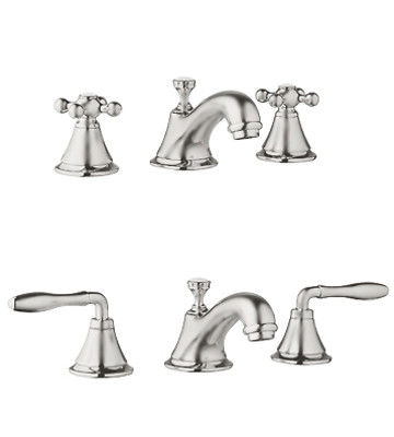 Image of Grohe Seabury Wideset Faucet - 20800 - Brushed Nickel