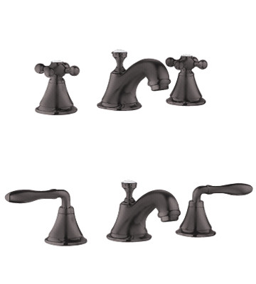 Image of Grohe Seabury Wideset Faucet - 20800 - Oil Rubbed Bronze