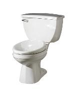 Image of Gerber Ultra Flush Elongated Two Piece Toilet - 12" Rough-in Regular & ADA Height - ADA Height White