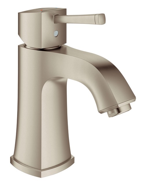Image of Grohe Grandera Low Spout Lavatory Centerset - 23312 - Brushed Nickel