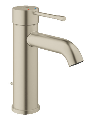 Image of Grohe Essence Single Handle Lavatory Centerset Faucet - 23592 - Brushed Nickel