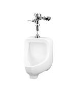 Image of Gerber Top Spud Small Urinal Exposed P-Trap - White