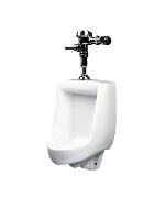 Image of Gerber Top Spud Small Urinal Back Outlet - White