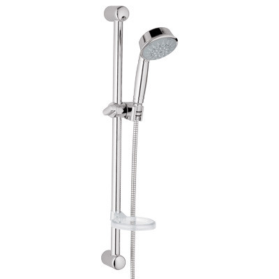 Image of Grohe Relexa Rustic 5 Hand Shower Set - 27142 - Sterling