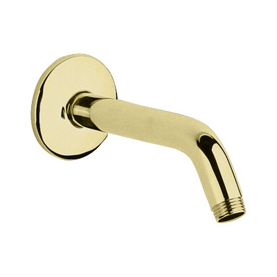 Image of Grohe Tubular Shower Arm - 27412 - Polished Brass