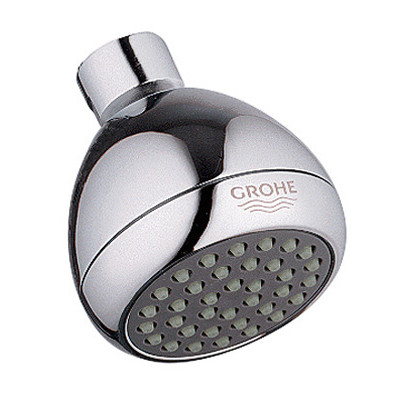 Image of Grohe Relexa Non-Adjustable Shower Head - 28342 - StarLight Chrome Eco