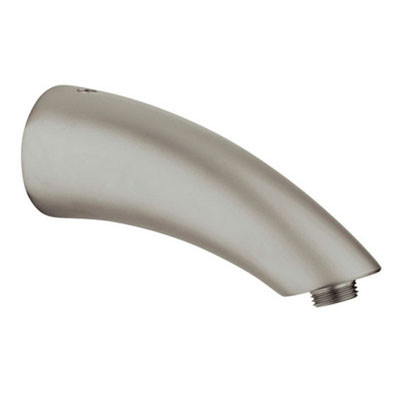 Image of Grohe 6" Shower Arm - 28535 - Satin Nickel