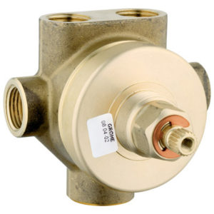 Image of Grohe 5-Port Diverter Rough-In Valve - 29035 - Brass