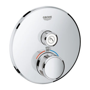 Image of Grohe Grohtherm SmartControl Single Function Thermostatic Trim with Control Module - 29136 - 29136000