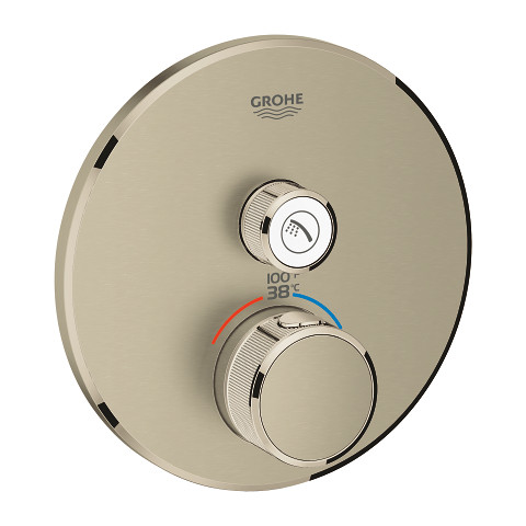 Image of Grohe Grohtherm SmartControl Single Function Thermostatic Trim with Control Module - 29136 - 29136EN0