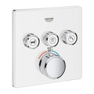 Image of Grohe Grohtherm SmartControl Triple Function Thermostatic Trim with Control Module - 29165 - 29165LS0