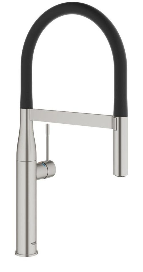 Image of Grohe Essence Professional Single-Handle Kitchen Faucet 30295 - SuperSteel