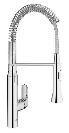 Image of Grohe K7 Semi-Pro Medium Faucet - 31380 - StarLight Chrome