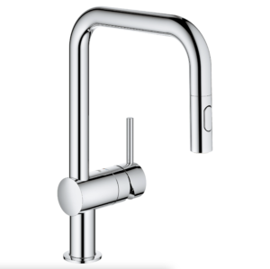 Image of Grohe Minta High Profile Pull-Out Faucet - 32319 - Grohe Minta High Profile Pull-Out Faucet - Chrome