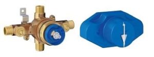 Image of Grohe Grohsafe Universal Pressure Balance Rough-in Valve - 35015 - 35015001