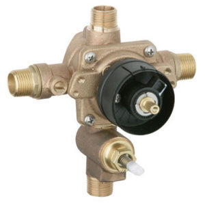 Image of Grohe Grohsafe Universal Pressure Balance Rough-In Valve with Diverter -35016 - Rough Brass