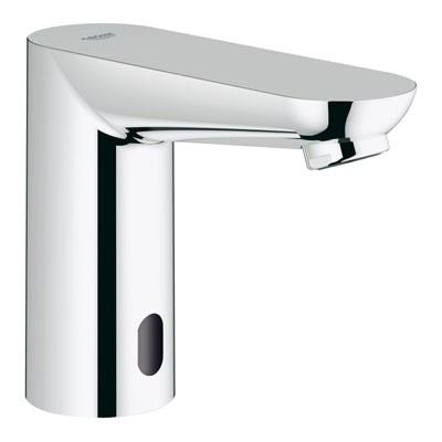 Image of Grohe Euroeco E "Touch-free" centerset lavatory faucet - 36314 - Starlight Chrome