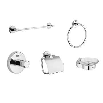 Image of Grohe Essentials Accessory Kit - 40344 - StarLight Chrome