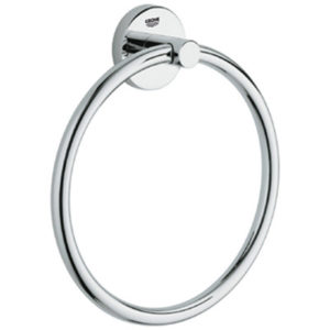Image of Grohe Towel Ring - 40365 - StarLight Chrome