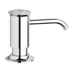 Image of Grohe Authentic Soap/Lotion Dispenser - 40537 - StarLight Chrome