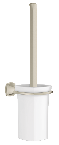 Image of Grohe Grandera Toilet Brush Set - 40632 - Brushed Nickel