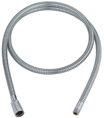 Image of Grohe Universal Replacement Hose for Kitchen Faucets - 46092 - StarLight Chrome