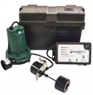 Image of Zoeller Aquanot Spin Battery Backup Sump Pump - 508-0005