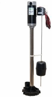 Image of Zoeller Aquanot II Battery Backup Pedestal Sump Pump - 585-0005