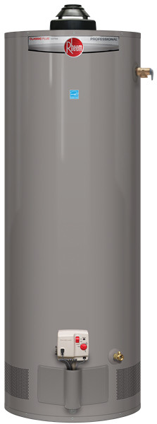 Image of Rheem 50 Gallon Gas Residential HIGH RECOVERY Water Heater (Professional Classic Plus) - PRO+G50-50N RH67 PD