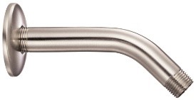 Image of Danze 6" Shower Arm with Flange - D481136 - Brushed Nickel