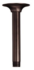 Image of Danze 6" Ceiling Mount Shower Arm with Flange - D481316 - Oil Rub Bronze
