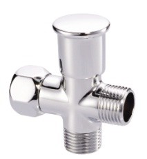 Image of Danze Push Pull Shower Arm Diverter - D481350 - Chrome
