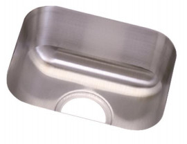 Image of Elkay Dayton Stainless Steel 14-1/2" x 12-1/2" x 6-1/2", Single Bowl Undermount Sink - DCFU1210