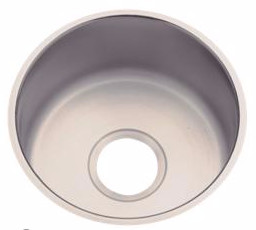 Image of Elkay Dayton Stainless Steel 14-3/8" x 14-3/8" x 6", Single Bowl Undermount Sink - DCFU12FB