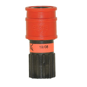 Image of Grohe Quick Coupling 2.2 GPM (Red) - 12365000