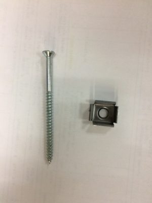 Image of Burnham Baseray Baseboard Top Support - Top Support Screw & Washer