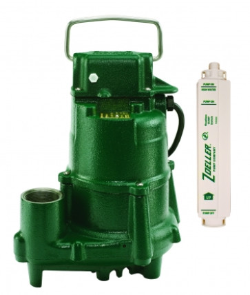 Image of Zoeller Flow Mate Sump Pump 1/2HP with FLOATLESS Switch - LN98 - Zoeller LN98