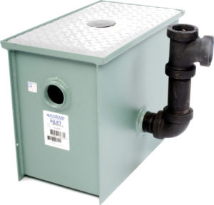Image of Mifab 5 GPM Grease Trap Interceptor 1-1/2" Outlet - MI-ROC-1 - MI-ROC Grease Trap