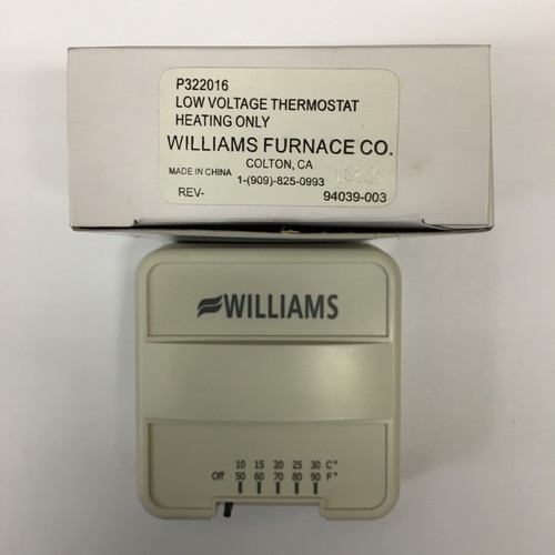 Image of Williams Thermostat - P322016