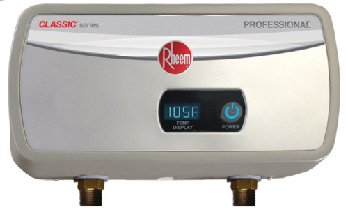 Image of Rheem Professional Classic Tankless Electric Water Heater 220v 0.5GPM - RTEX-06 - RTEX Tankless Electric