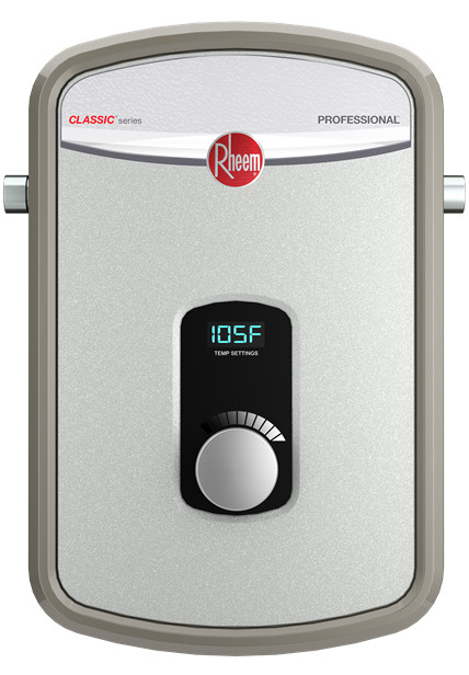 Image of Rheem Professional Classic Tankless Electric Water Heater 240v 1.0GPM - RTEX-08 - RTEX Tankless Electric