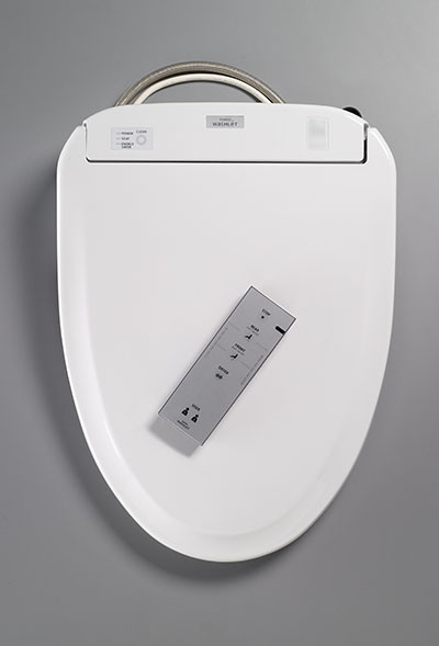 Image of TOTO Washlet S350e Toilet Seat - Round with ewater+ - SW583 - S350 Washlet